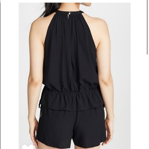𝅺BNWT Club Monaco Halter Cotton Romper - Picture 3 of 16